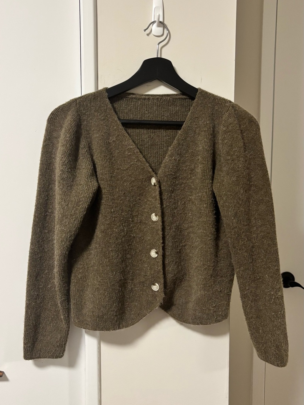 Green Cardigan - Small